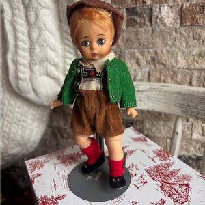 Madame Alexander Doll in Green Jacket and Brown Shorts